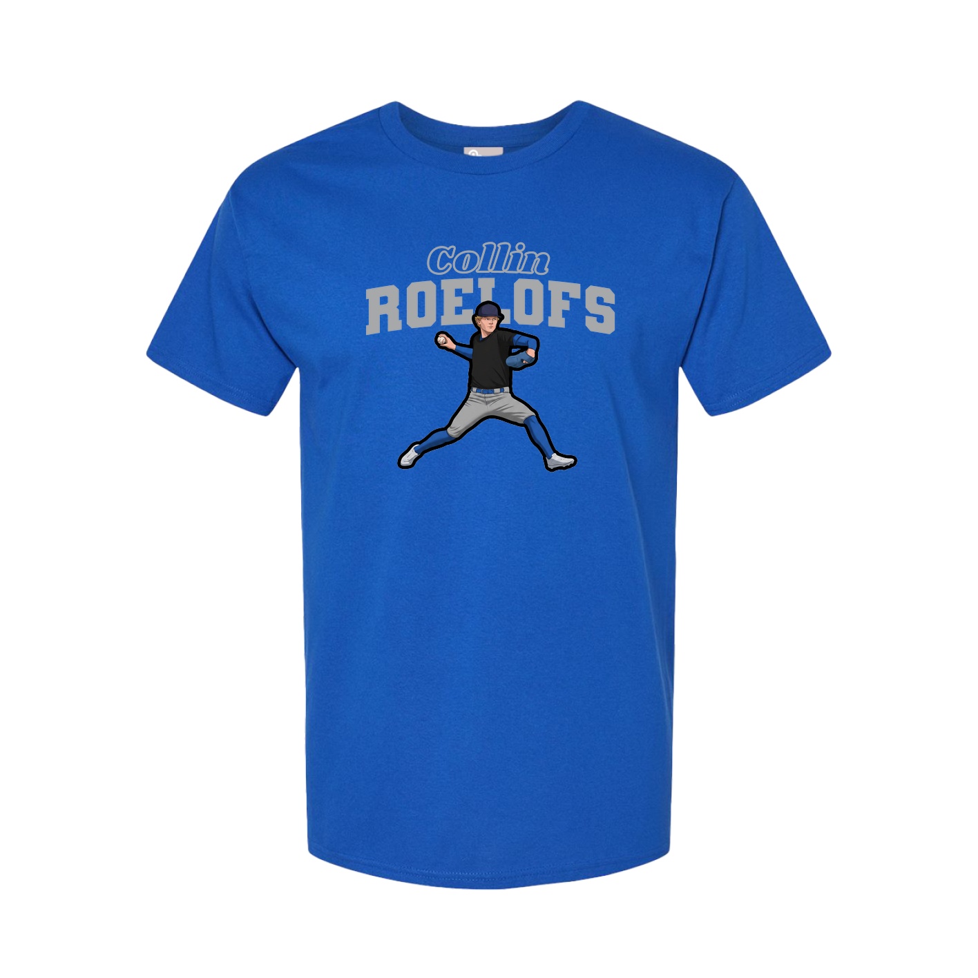 Tee — Name Arch in Royal