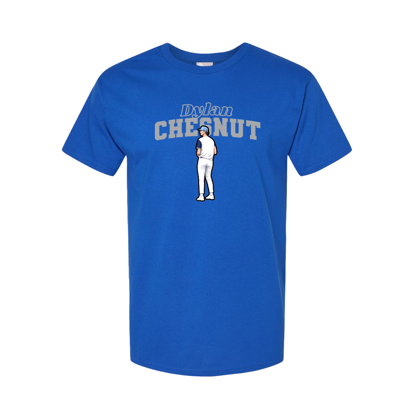 Youth Tee — Name Arch in Royal