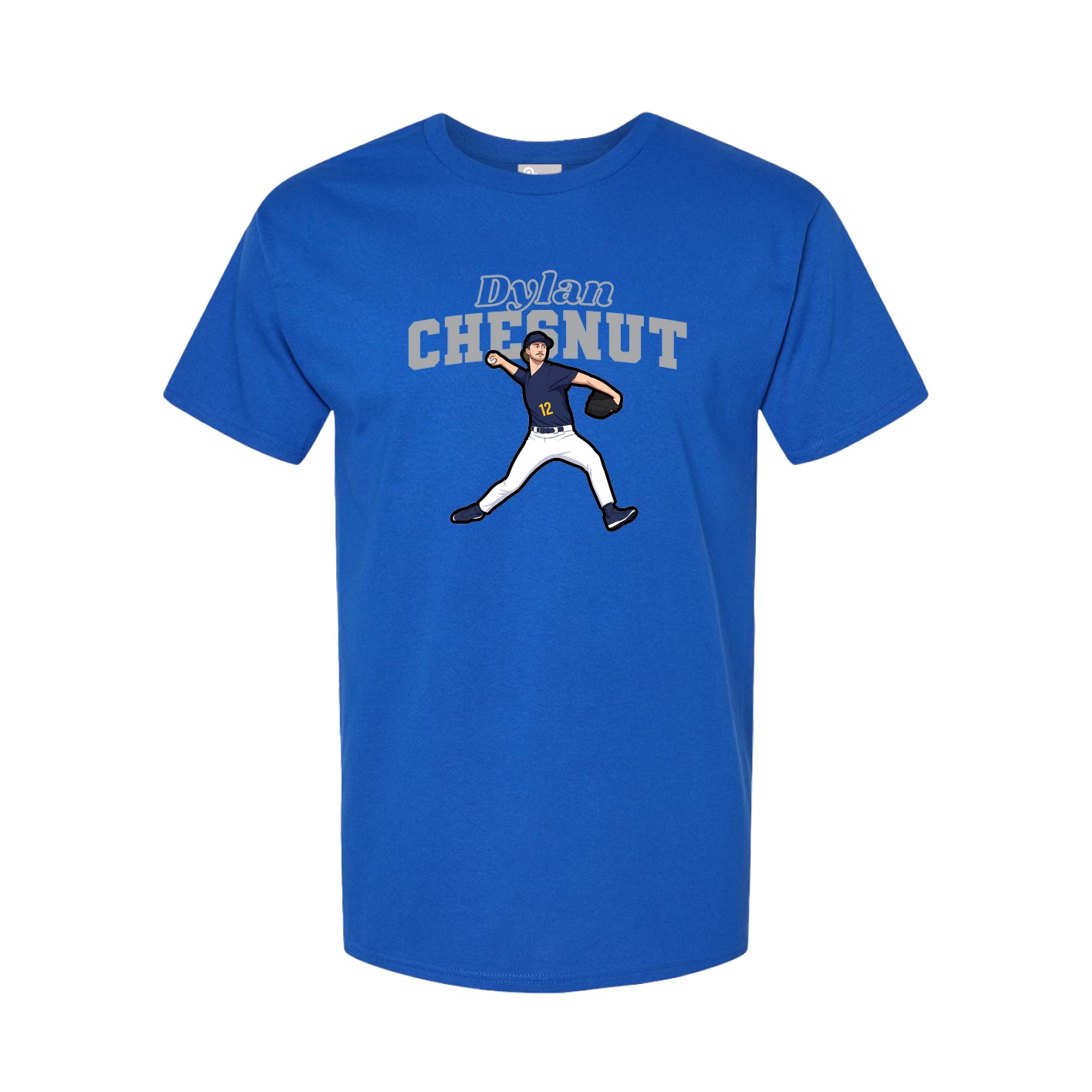 Tee — Name Arch in Royal