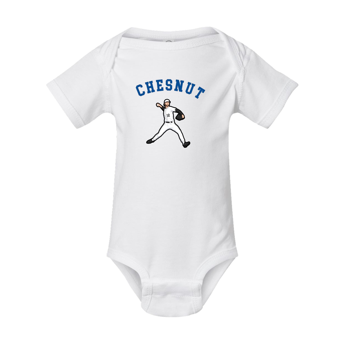 Baby Onesie — Shirsey Arch in White