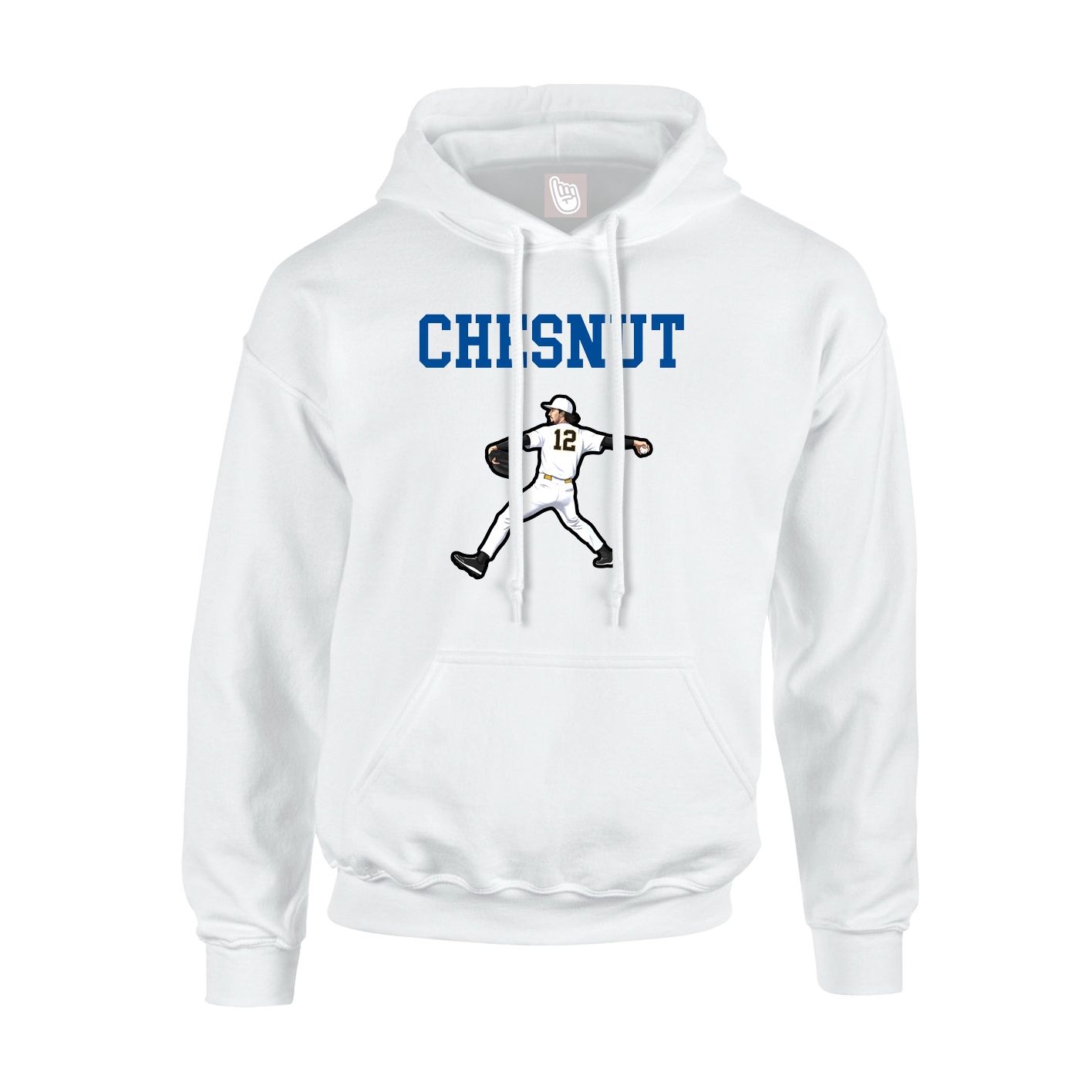 Hoodie — Shirsey in White