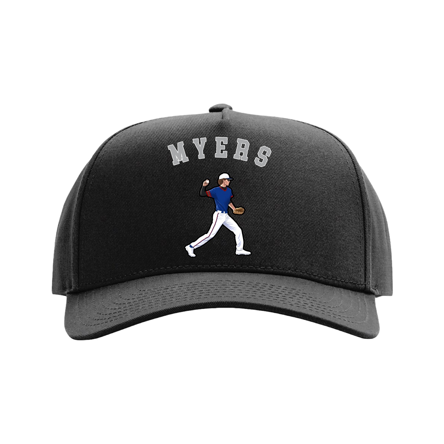 Full Fabric Five-Panel Champ Cap
