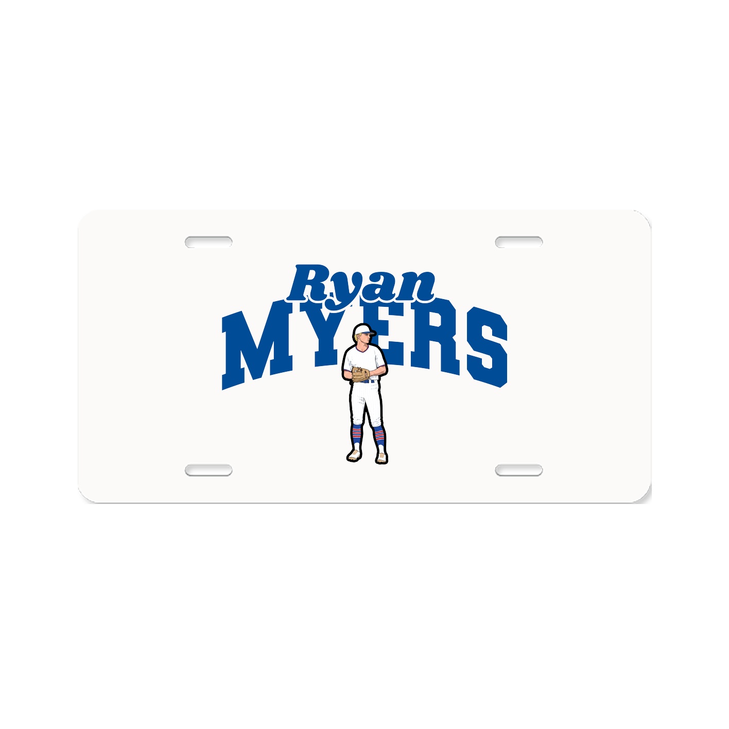 License Plate — Signature Arch in Classic
