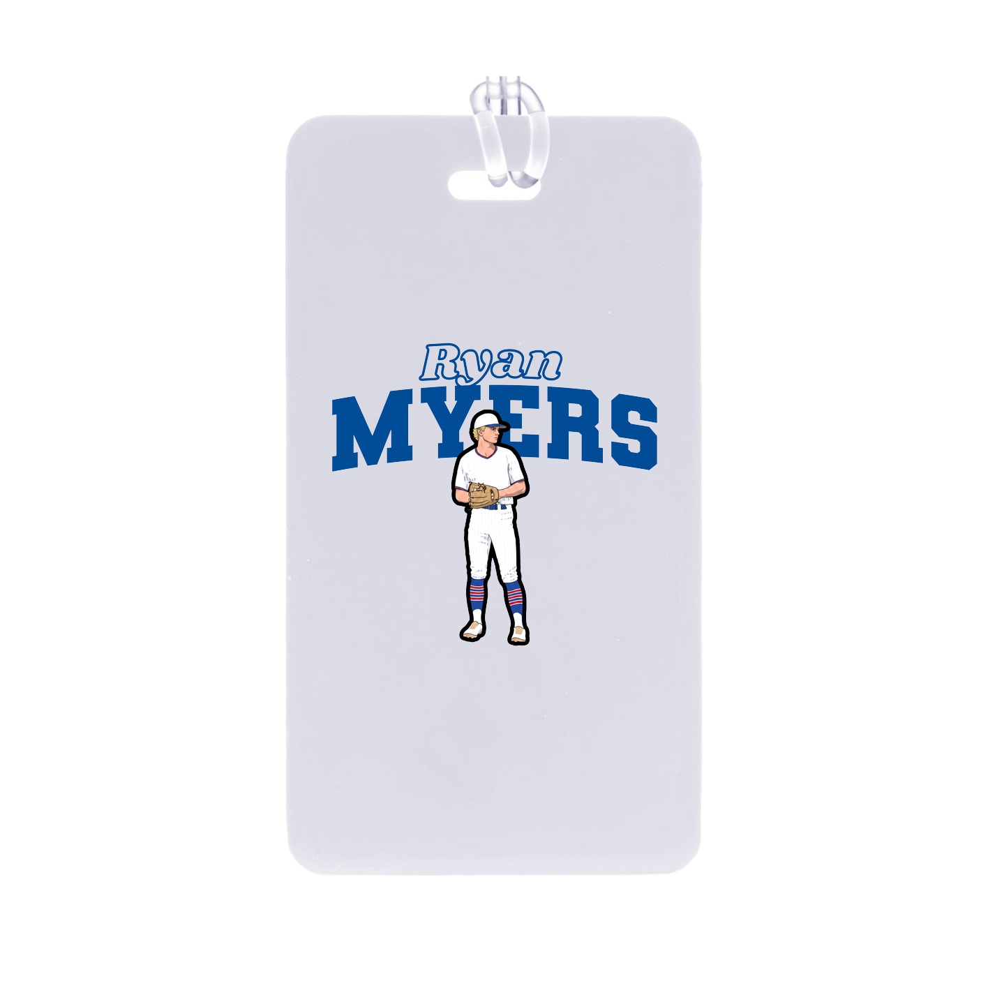 Bag Tag — Name Arch in Classic