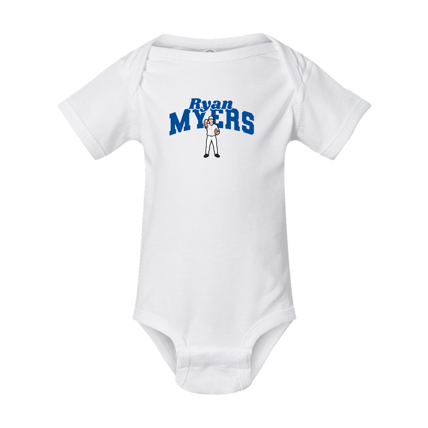 Baby Onesie — Signature Arch in White