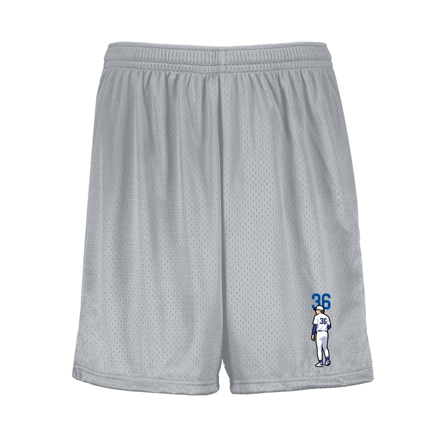Shorts — Number Top in Silver