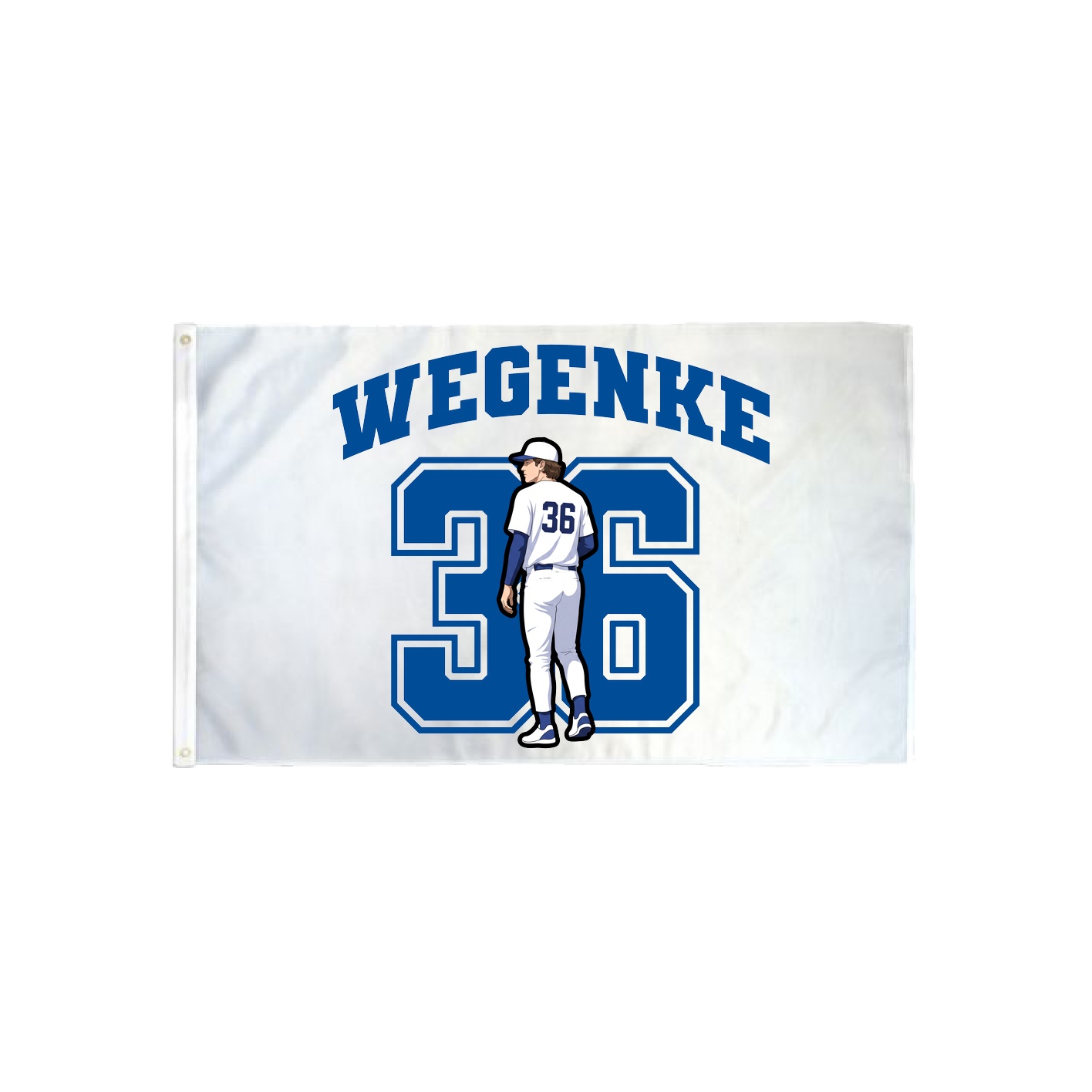 3x5 Flag — Number in Classic