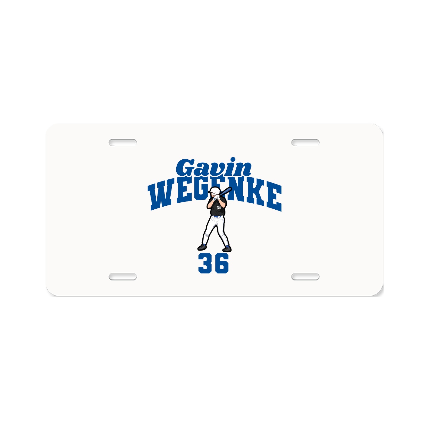 License Plate — Signature Arch in Classic