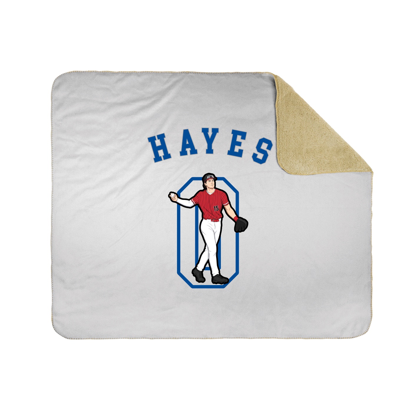 Throw Blanket — Shirsey Arch in White