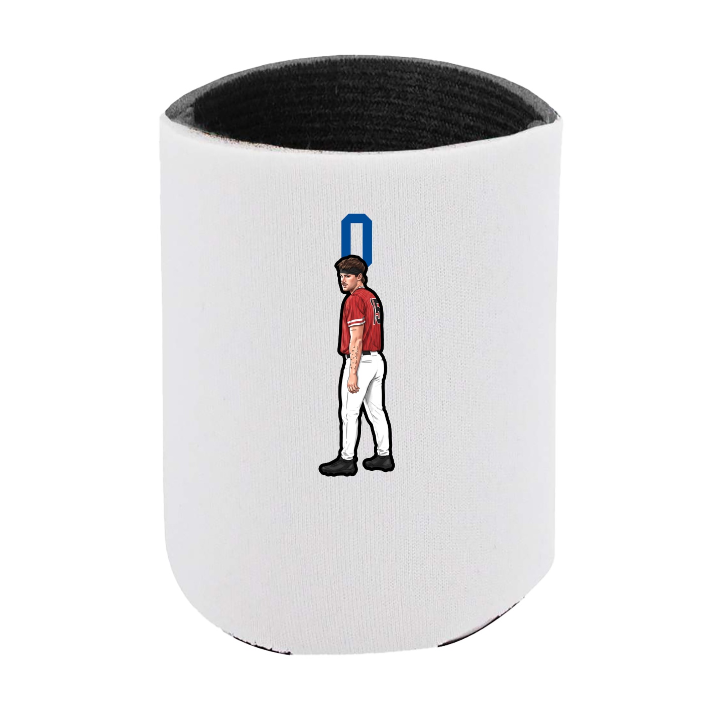 Can Holder — Number Top in White