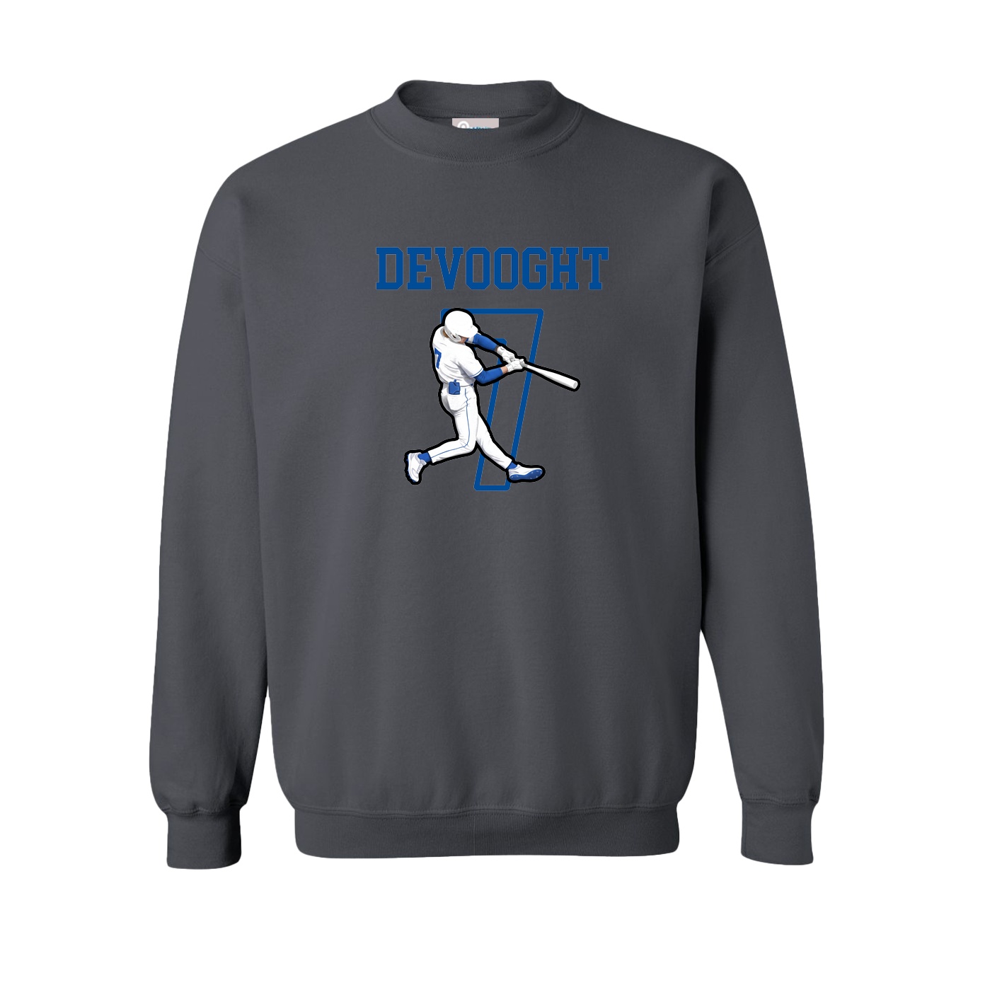 Fleece Crew — Shirsey in Grey