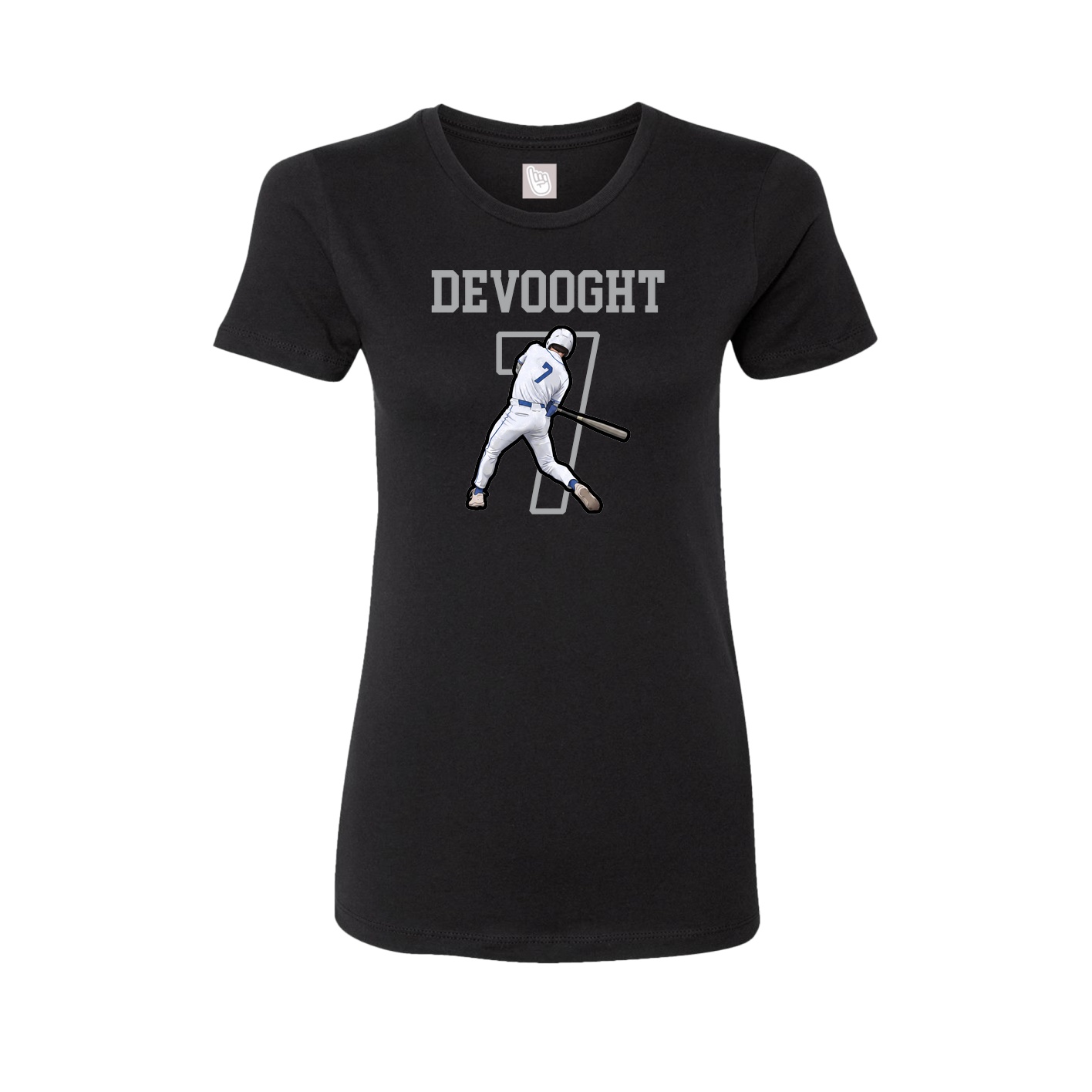 Fitted Women's Tee — Shirsey in Black