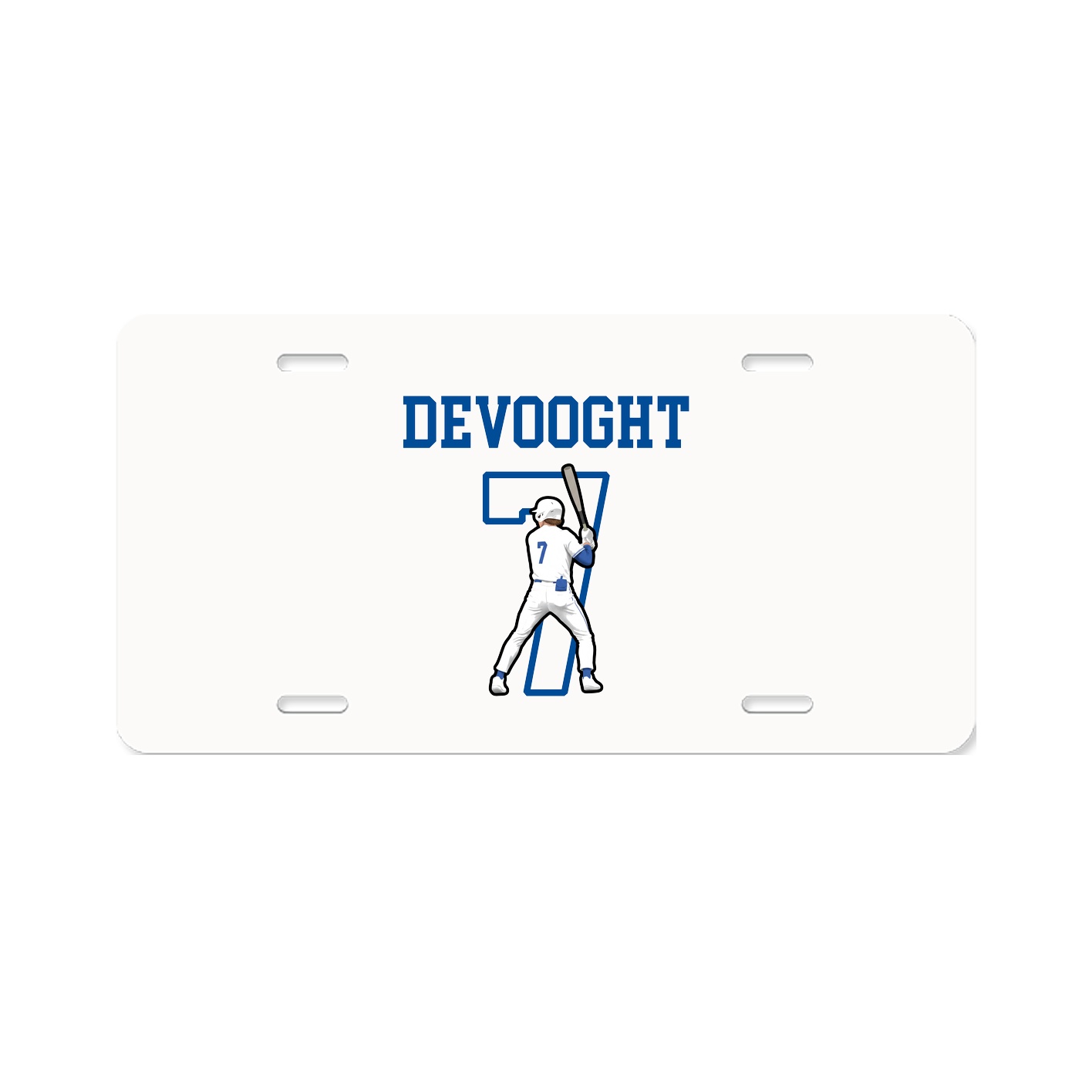 License Plate — Shirsey in Classic