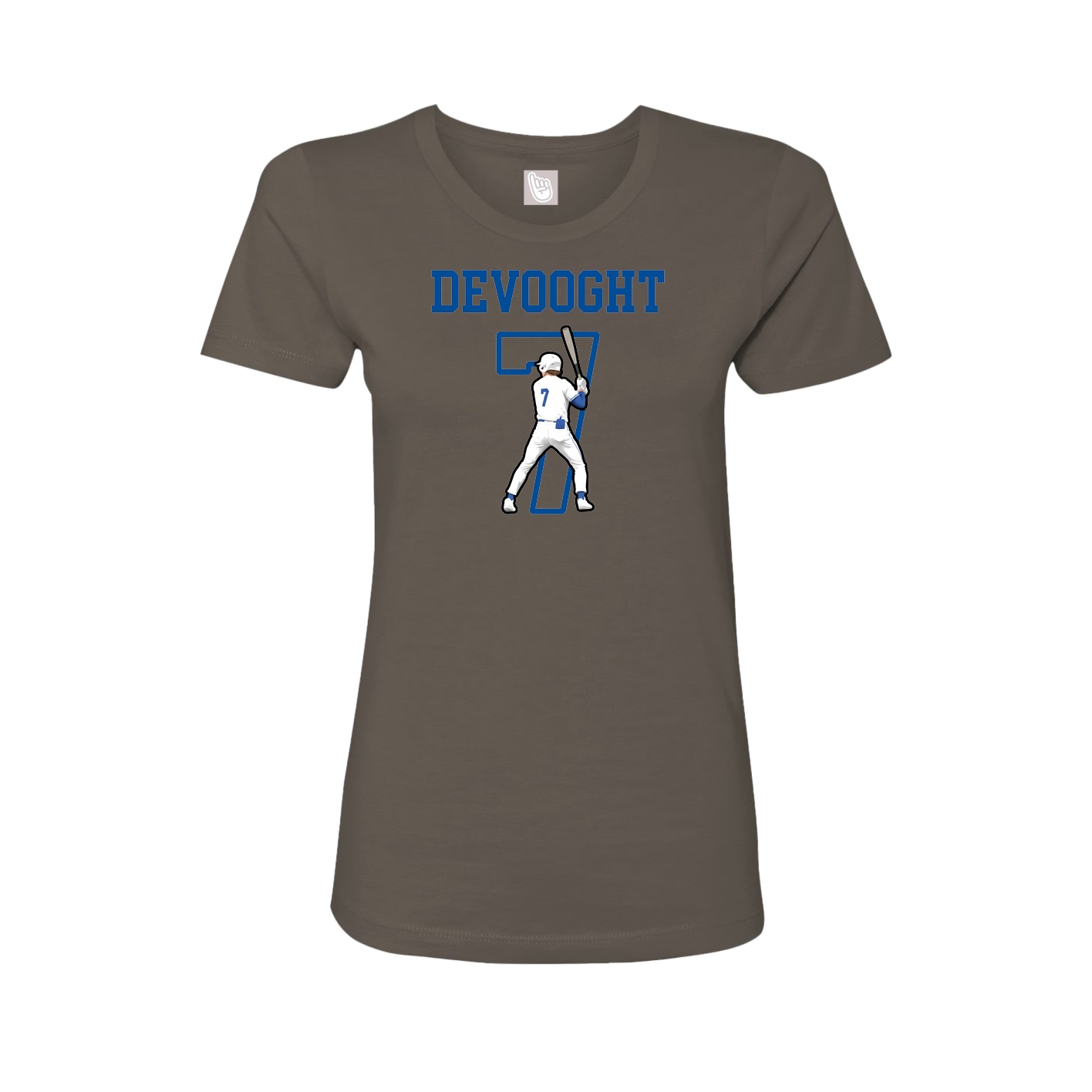 Fitted Women's Tee — Shirsey in Grey