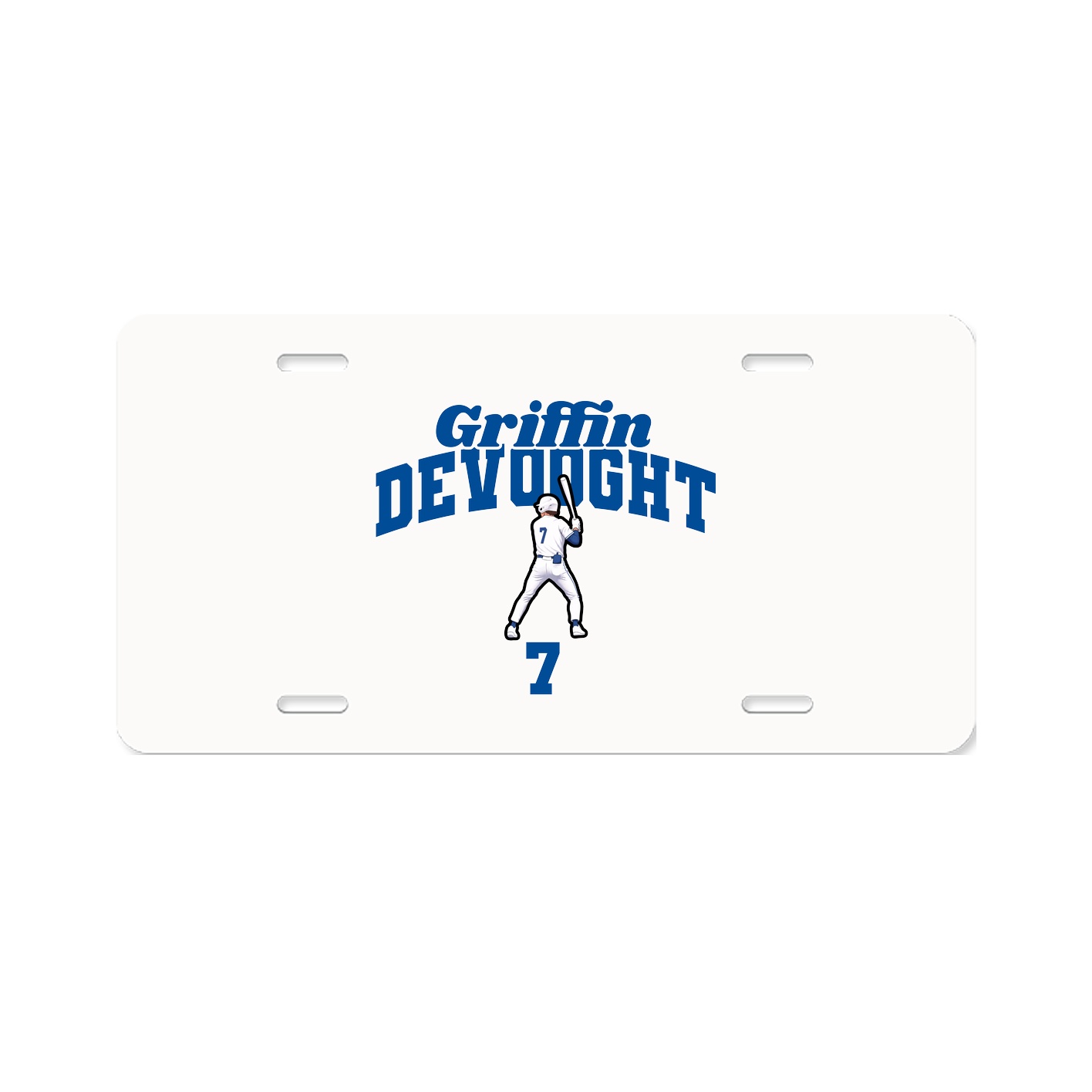 License Plate — Signature Arch in Classic