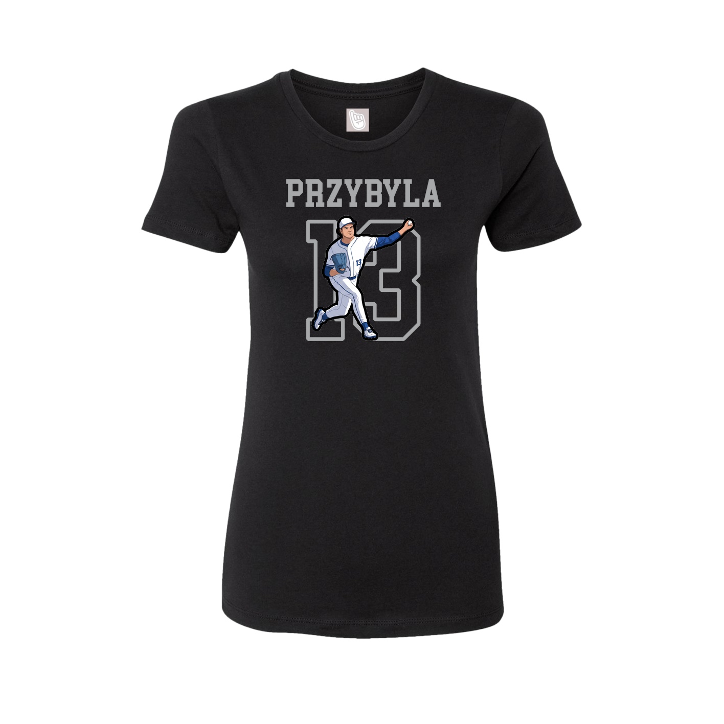 Fitted Women's Tee — Shirsey in Black