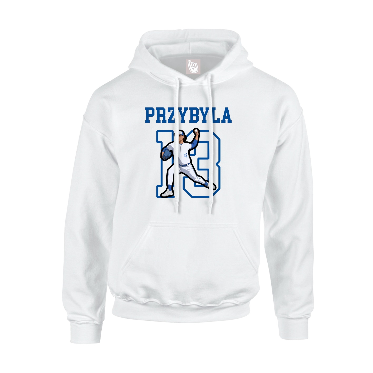 Hoodie — Shirsey in White