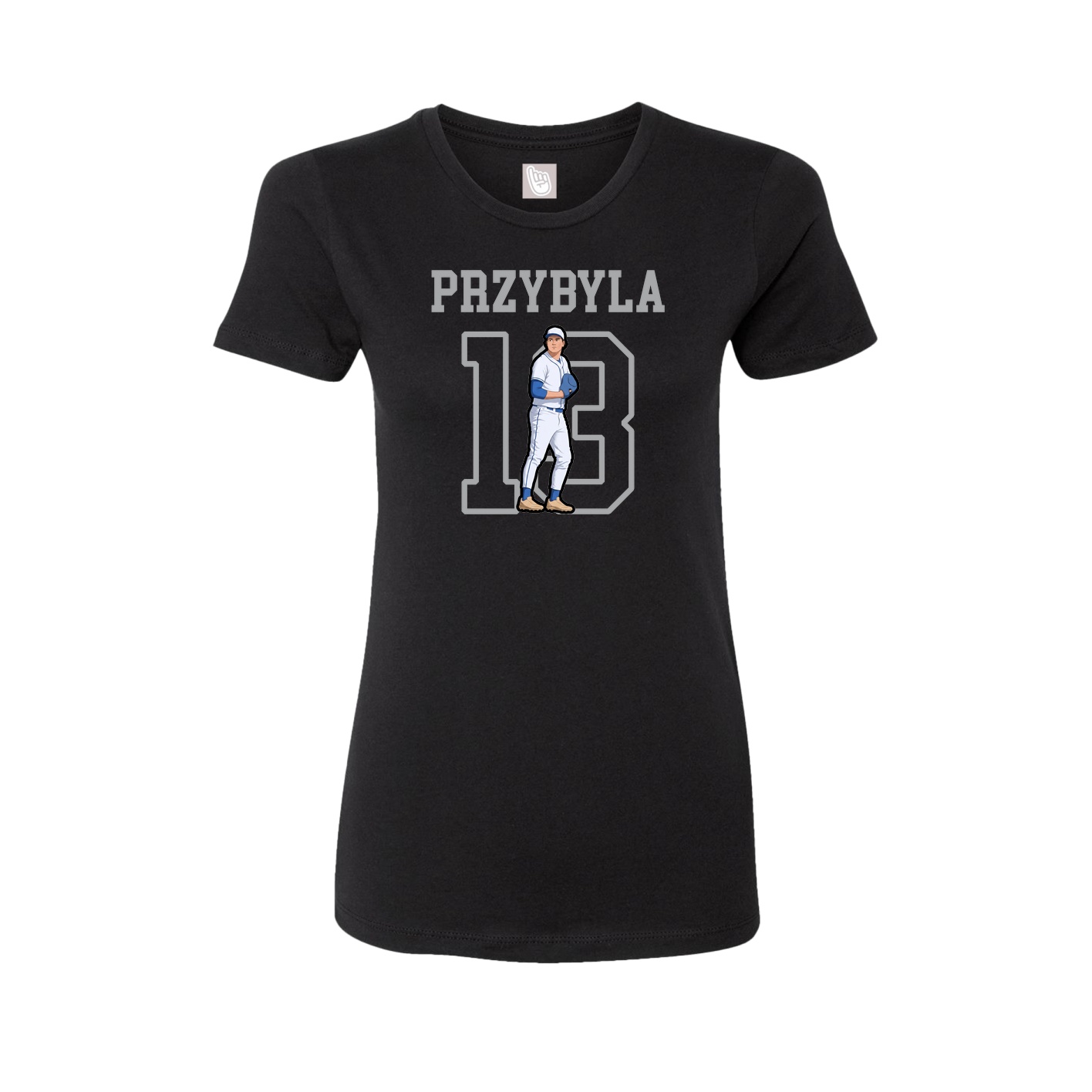 Fitted Women's Tee — Shirsey in Black