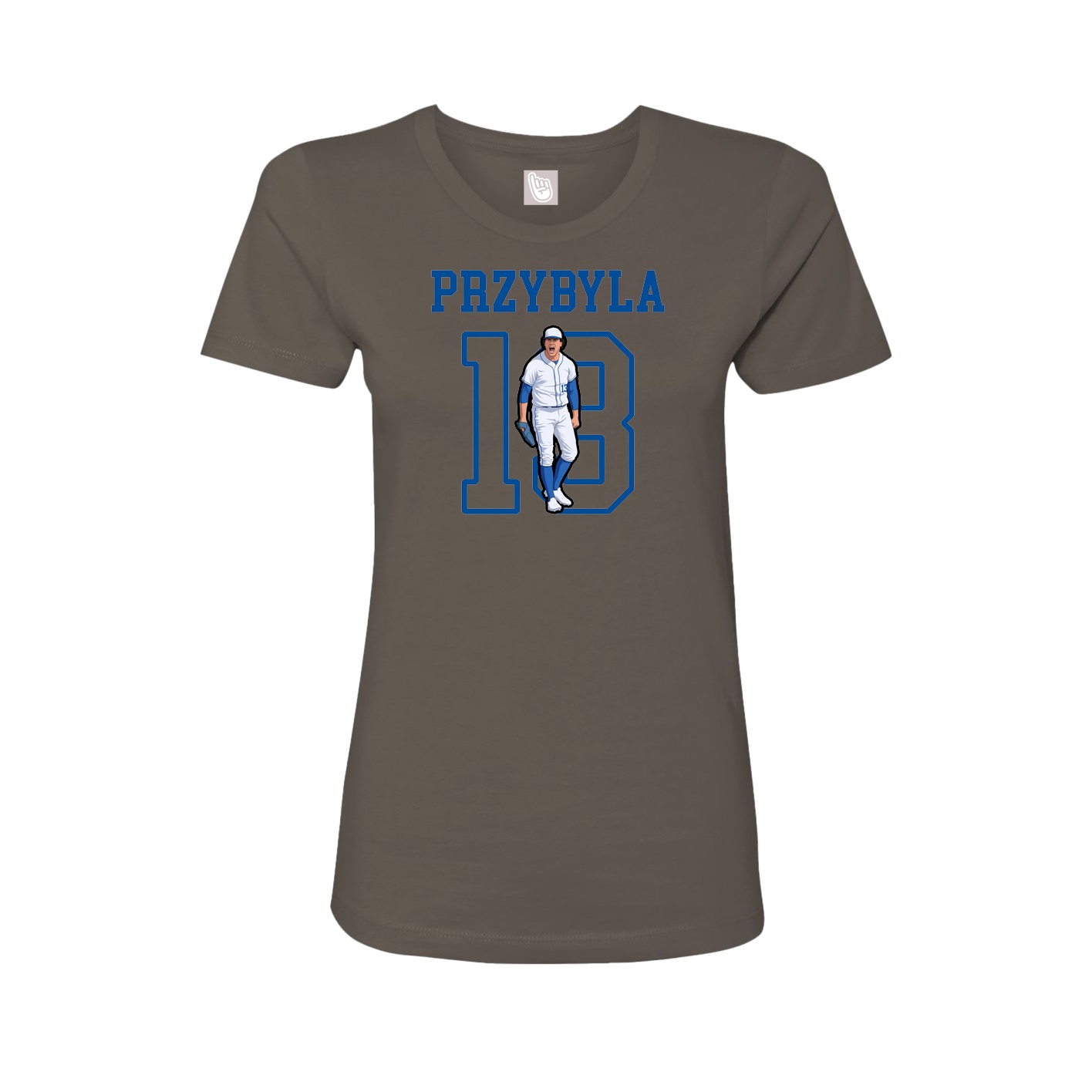 Fitted Women's Tee — Shirsey in Grey