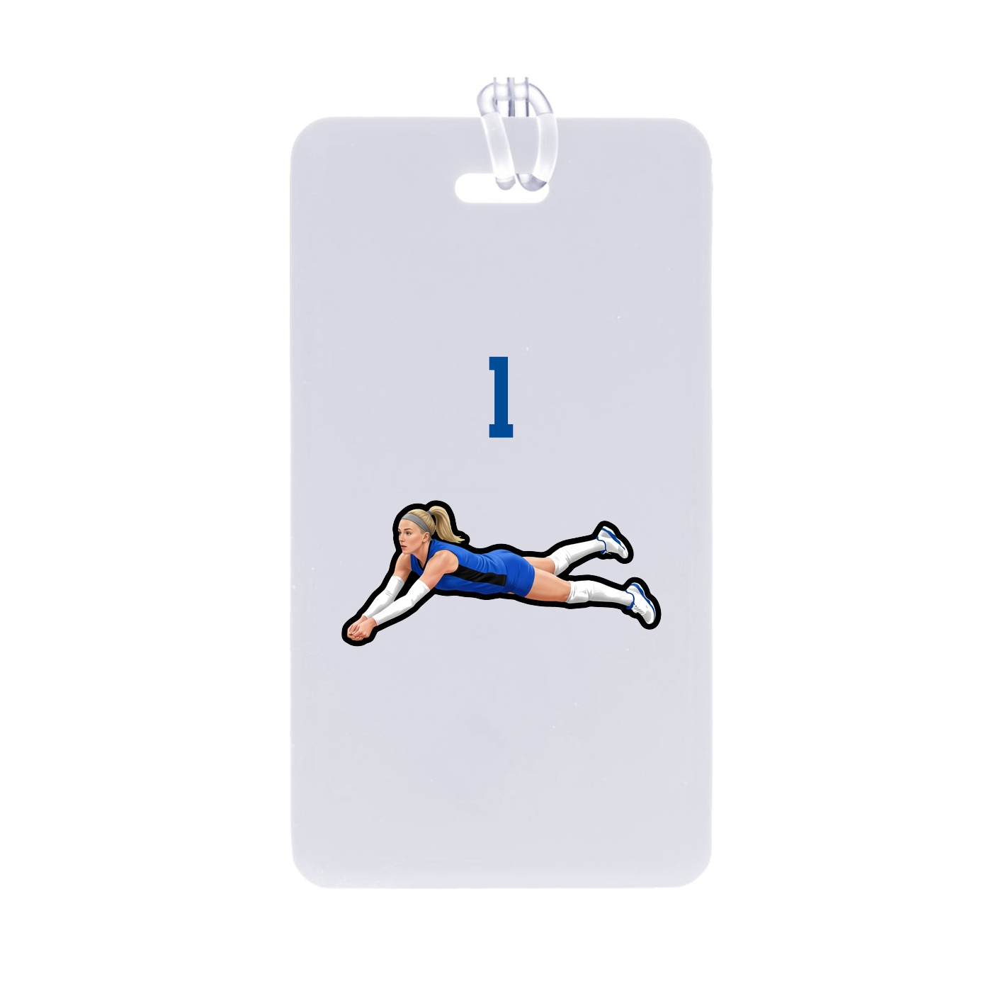 Bag Tag — Number Top in Classic