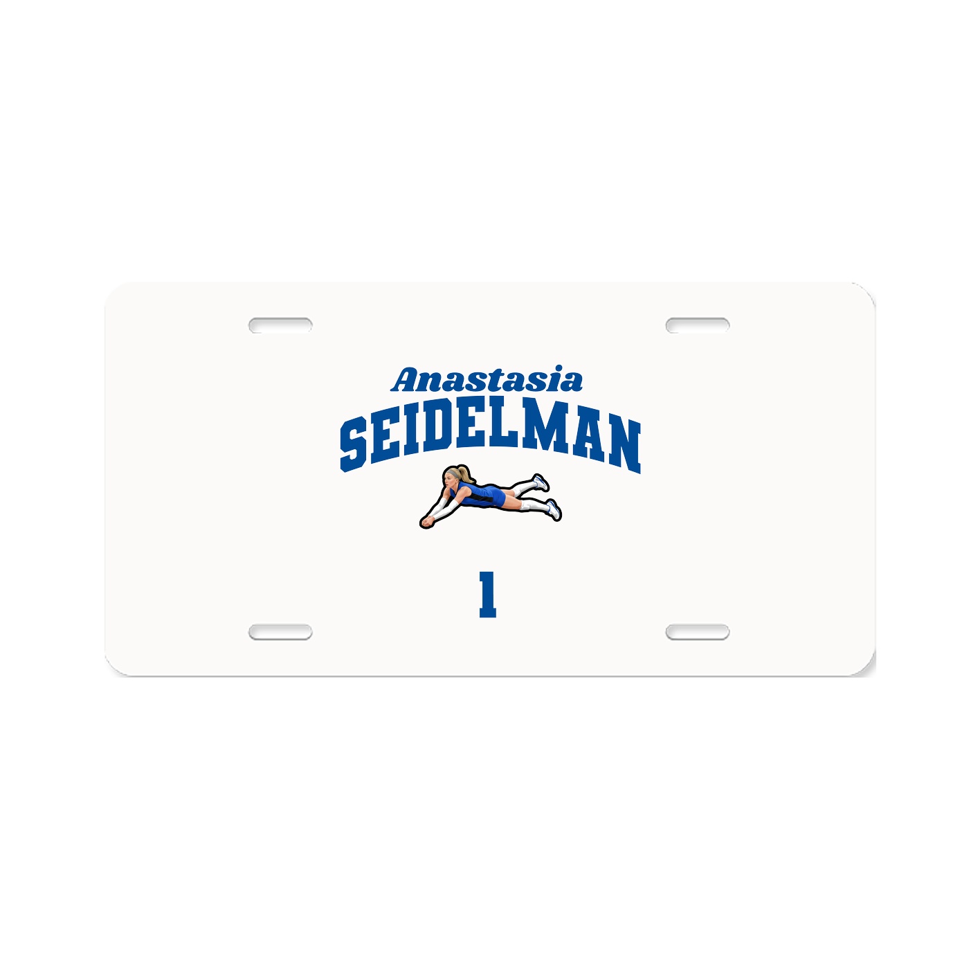 License Plate — Signature Arch in Classic