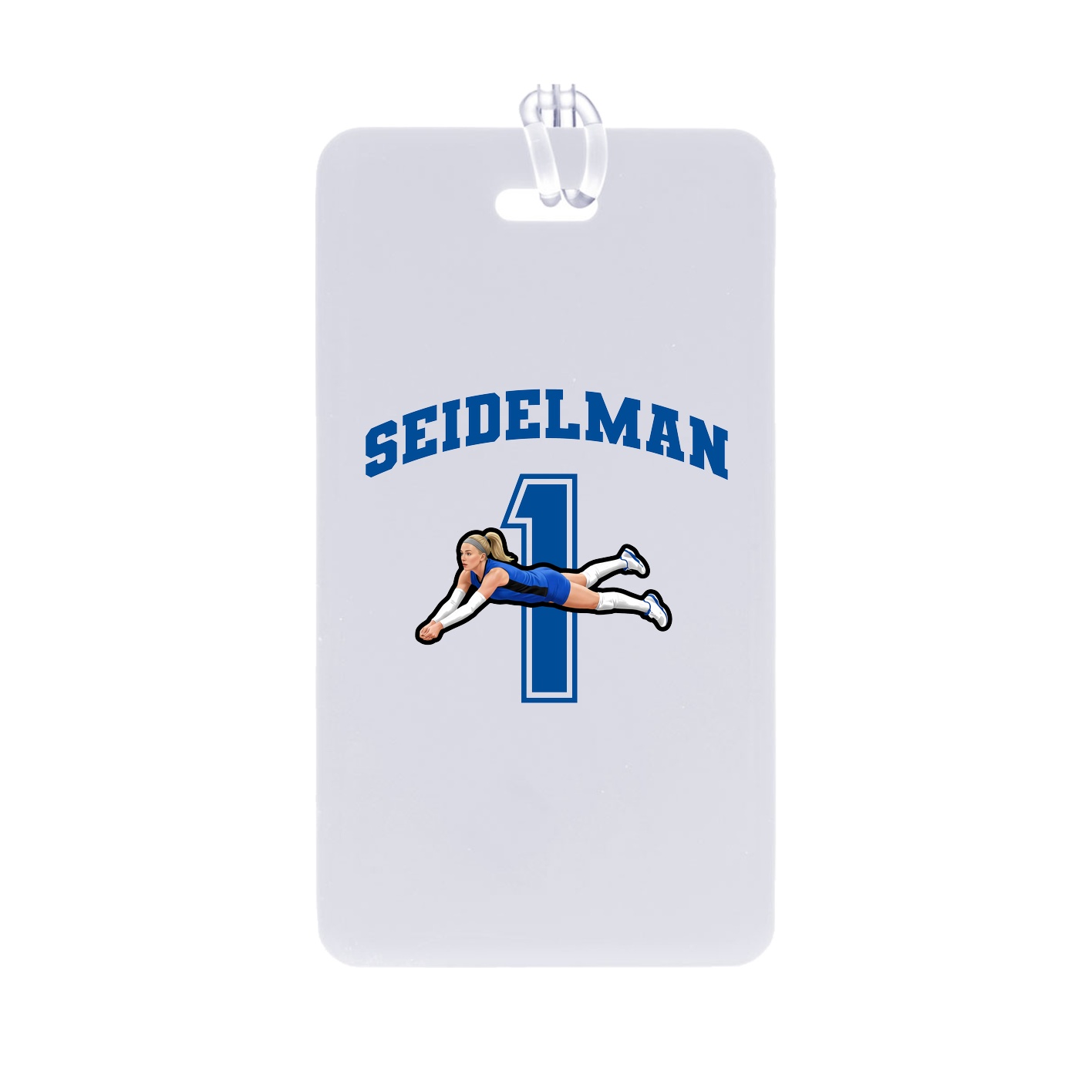Bag Tag — Number in Classic