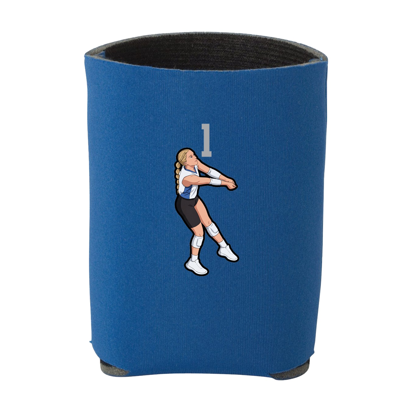 Can Holder — Number Top in Royal