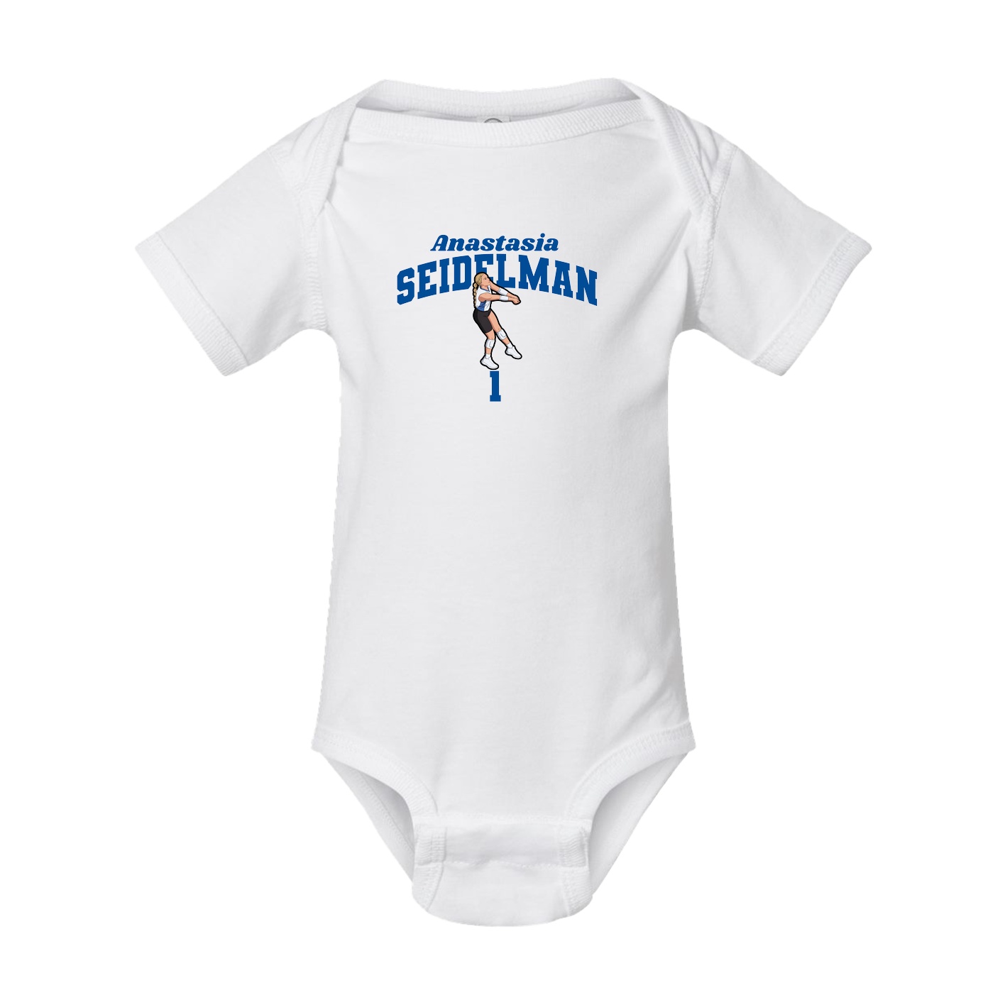 Baby Onesie — Signature Arch in White