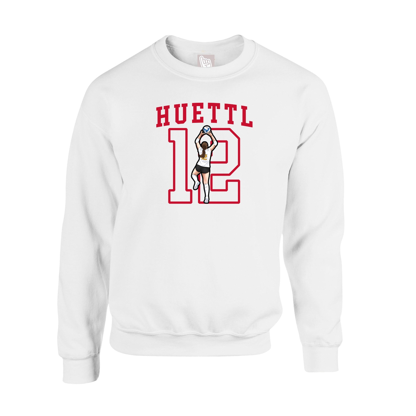 Fleece Crew — Shirsey in White