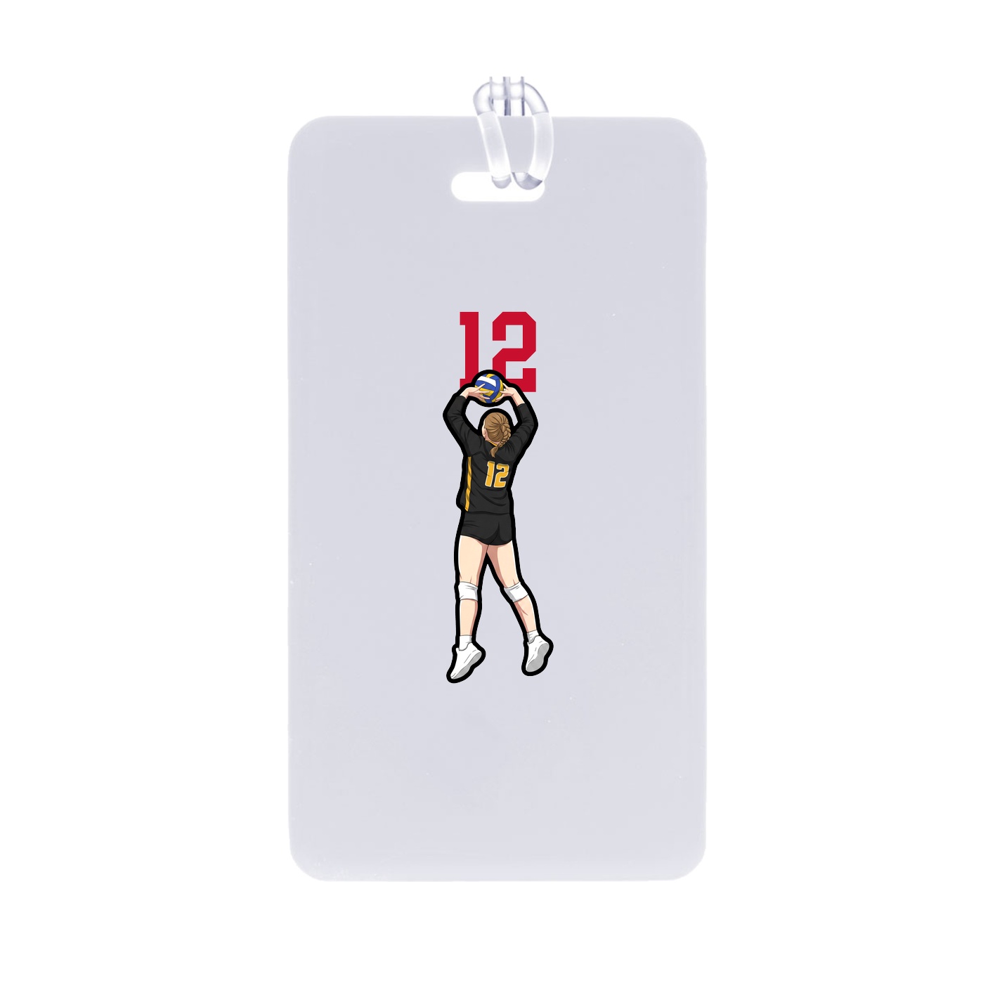 Bag Tag — Number Top in Classic
