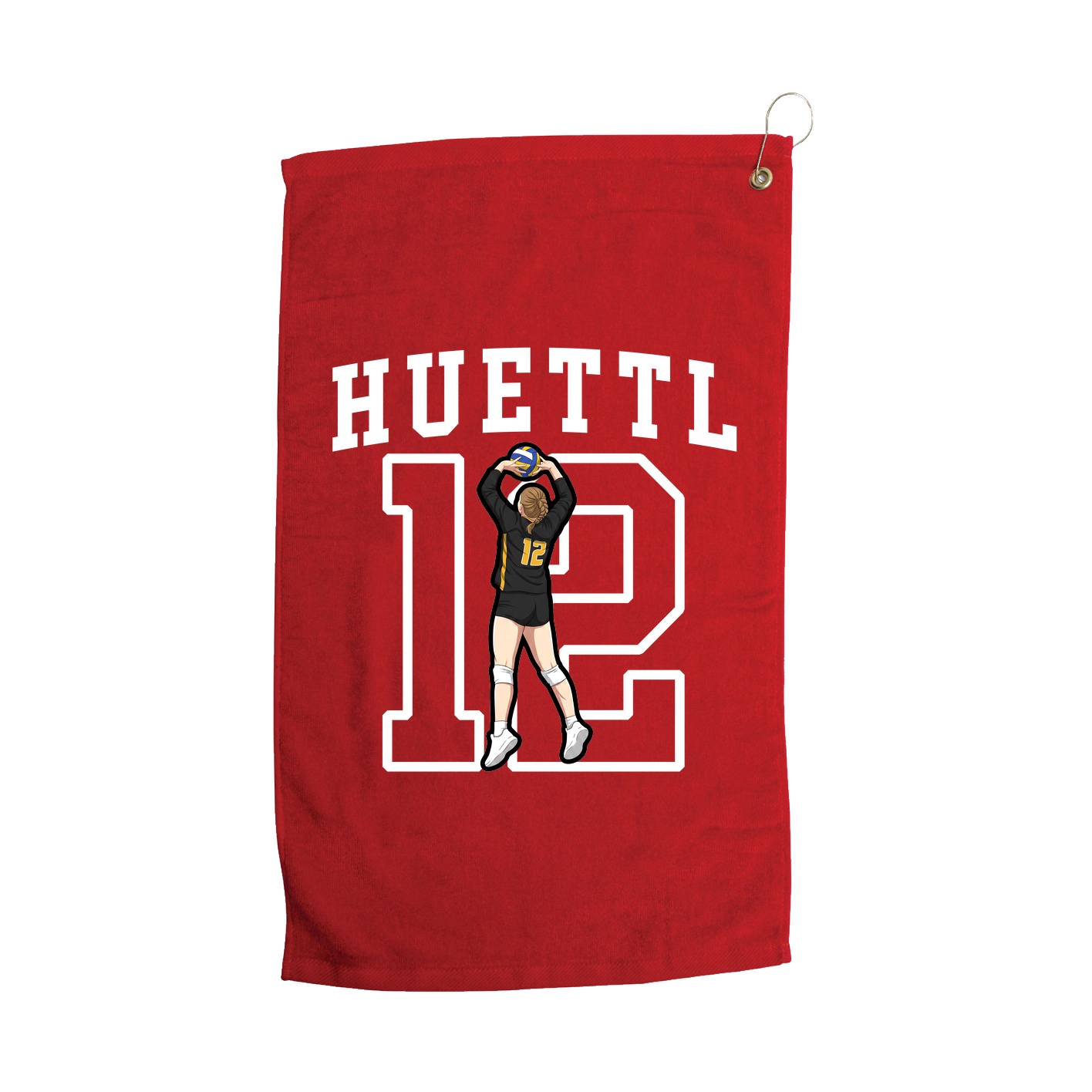 Golf Towel — Shirsey in Red