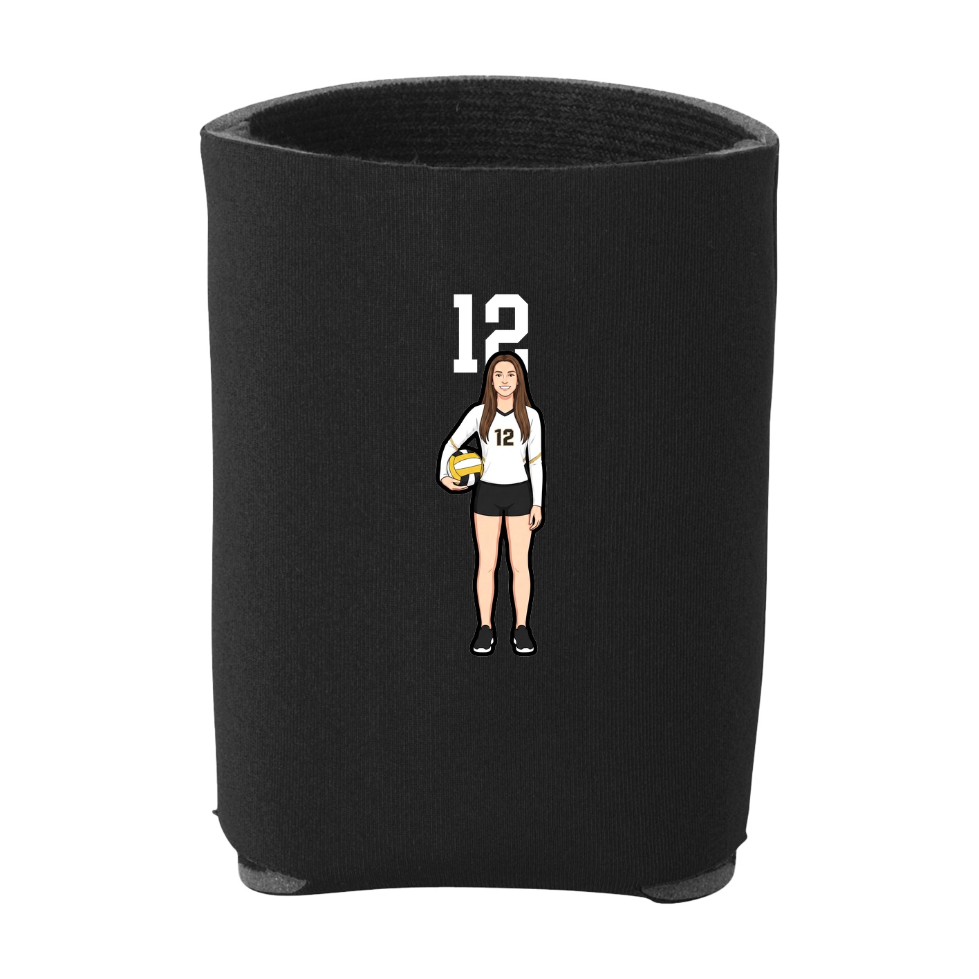 Can Holder — Number Top in Black