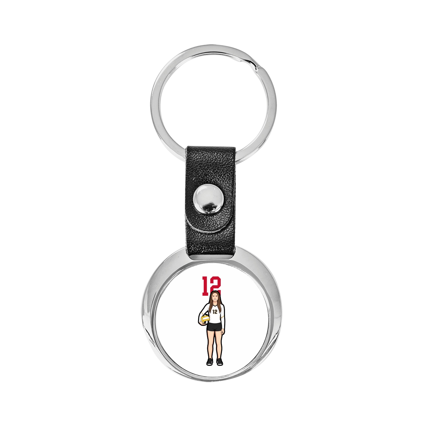 Key Chain — Number Top in Classic