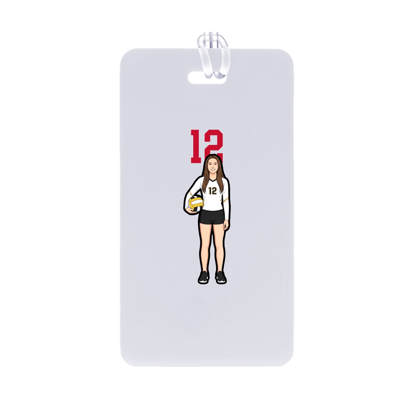 Bag Tag — Number Top in Classic