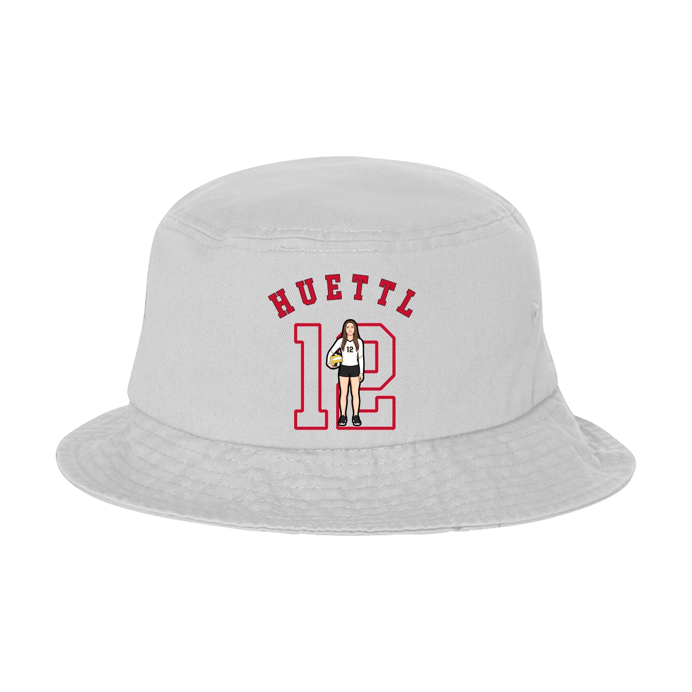 Bucket Cap — Shirsey Arch in White