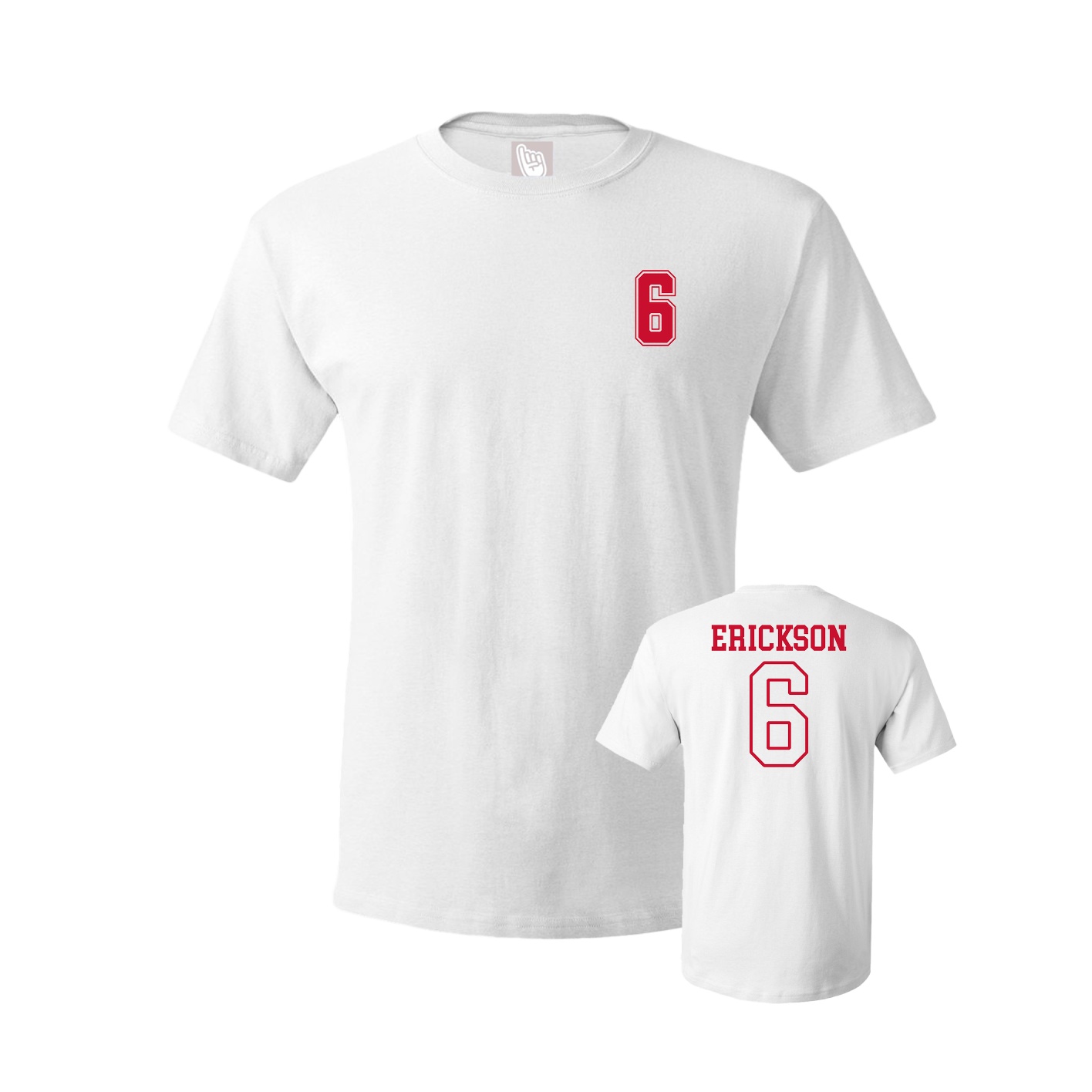 Tee — Chest Back in White