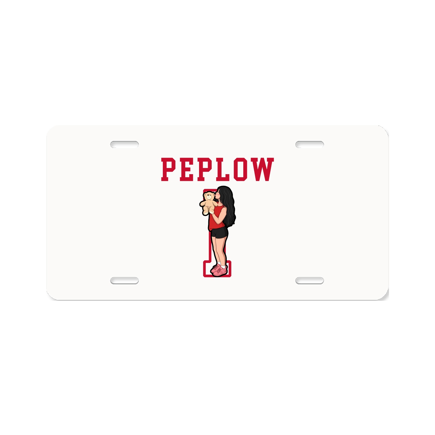 License Plate — Shirsey in Classic