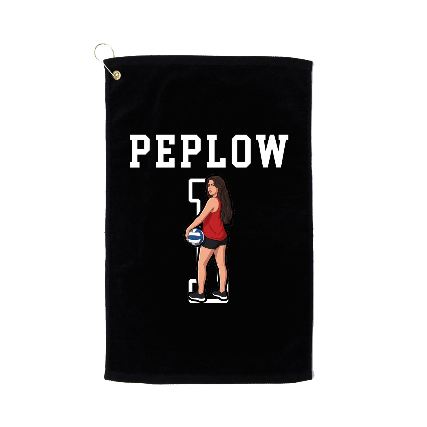 Golf Towel — Shirsey in Black
