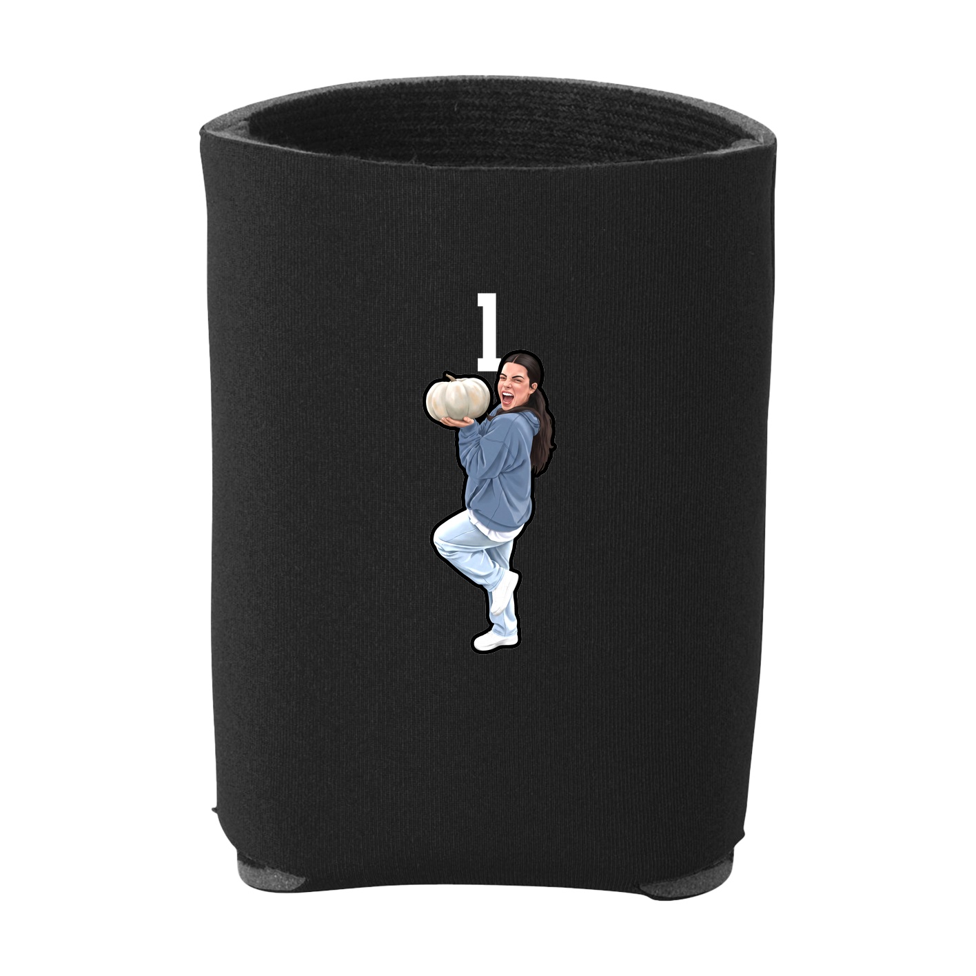 Can Holder — Number Top in Black