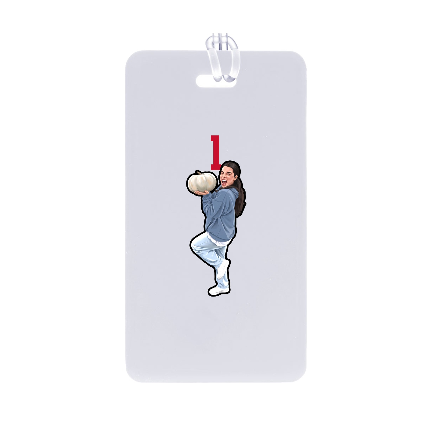 Bag Tag — Number Top in Classic