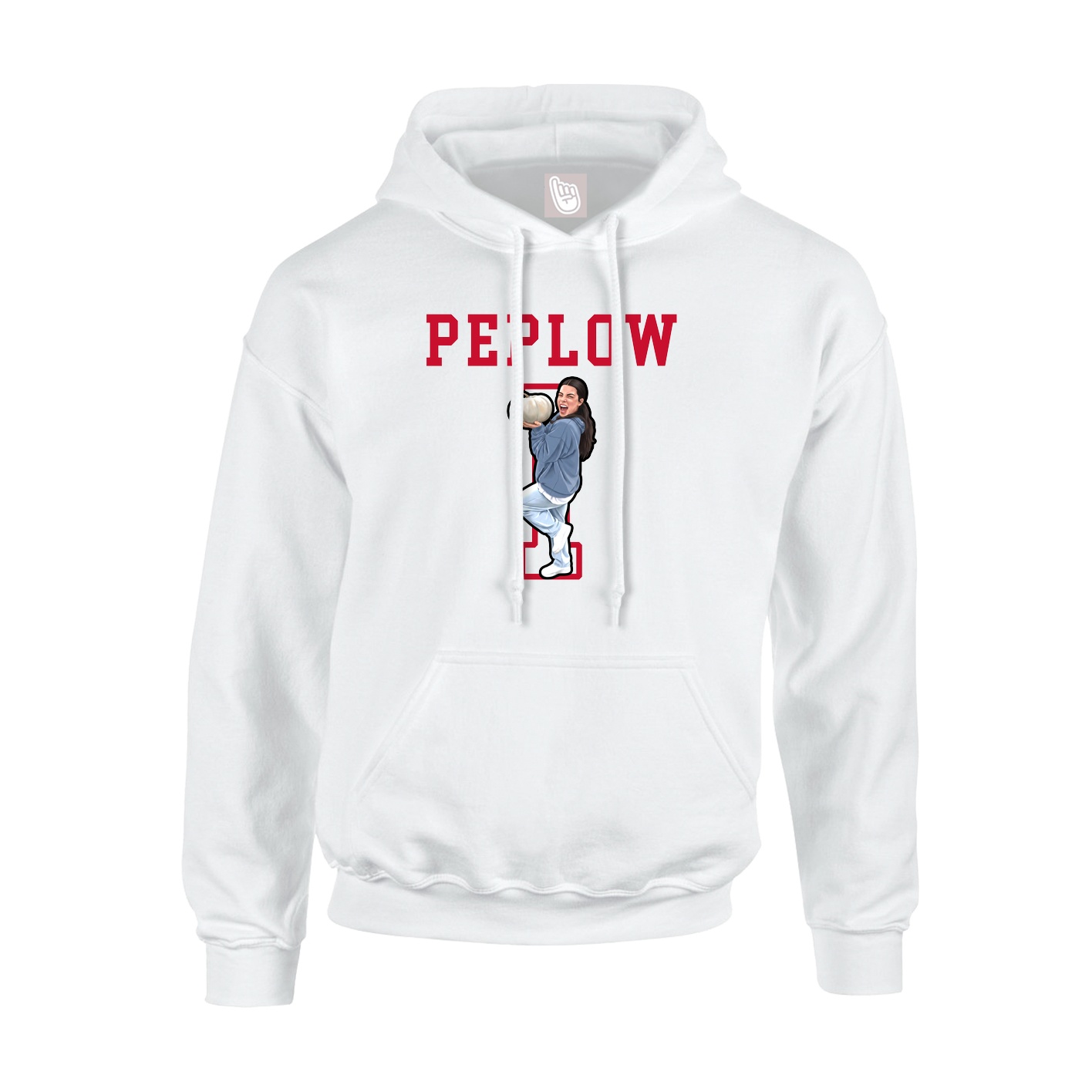 Youth Hoodie — Shirsey in White