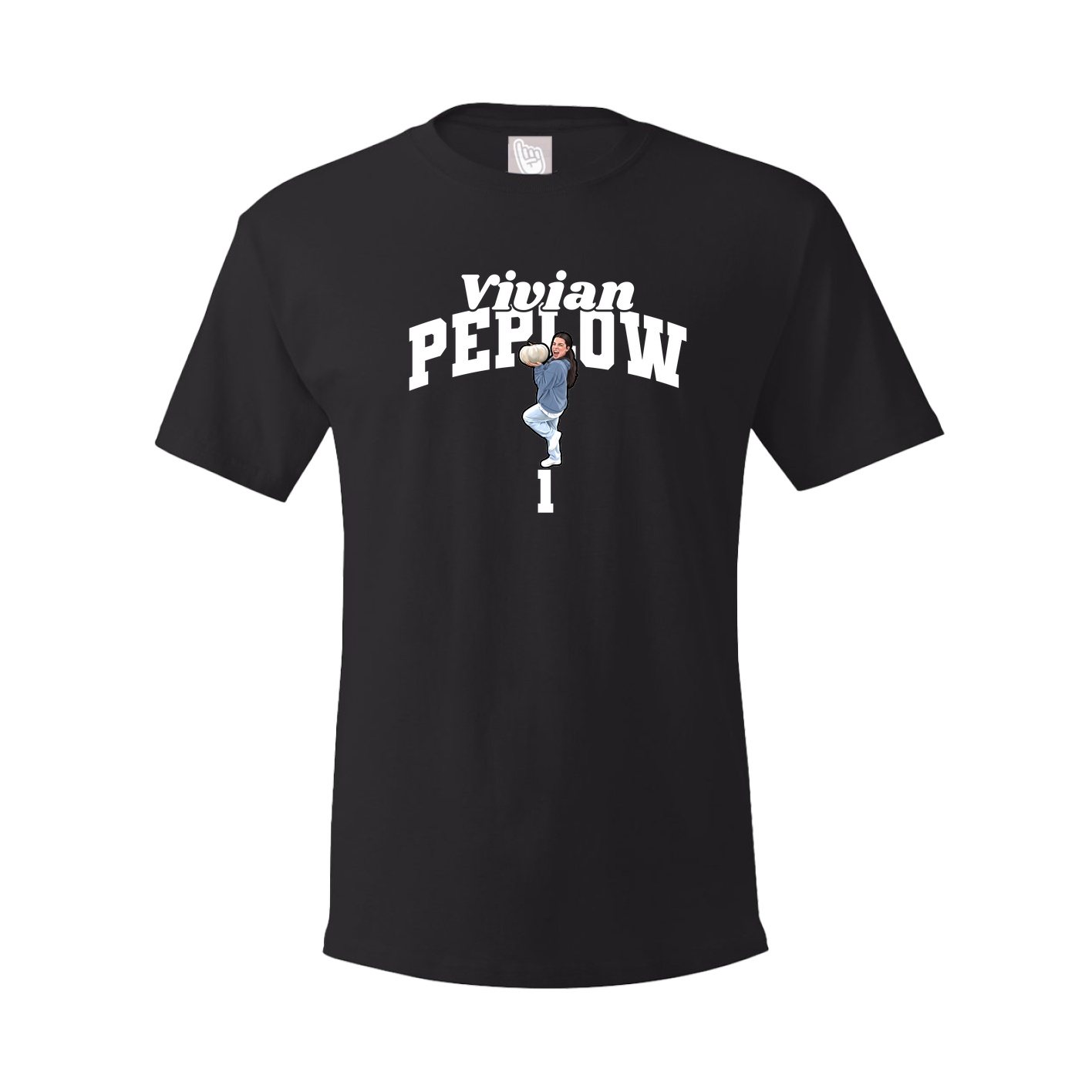 Tee — Signature Arch in Black