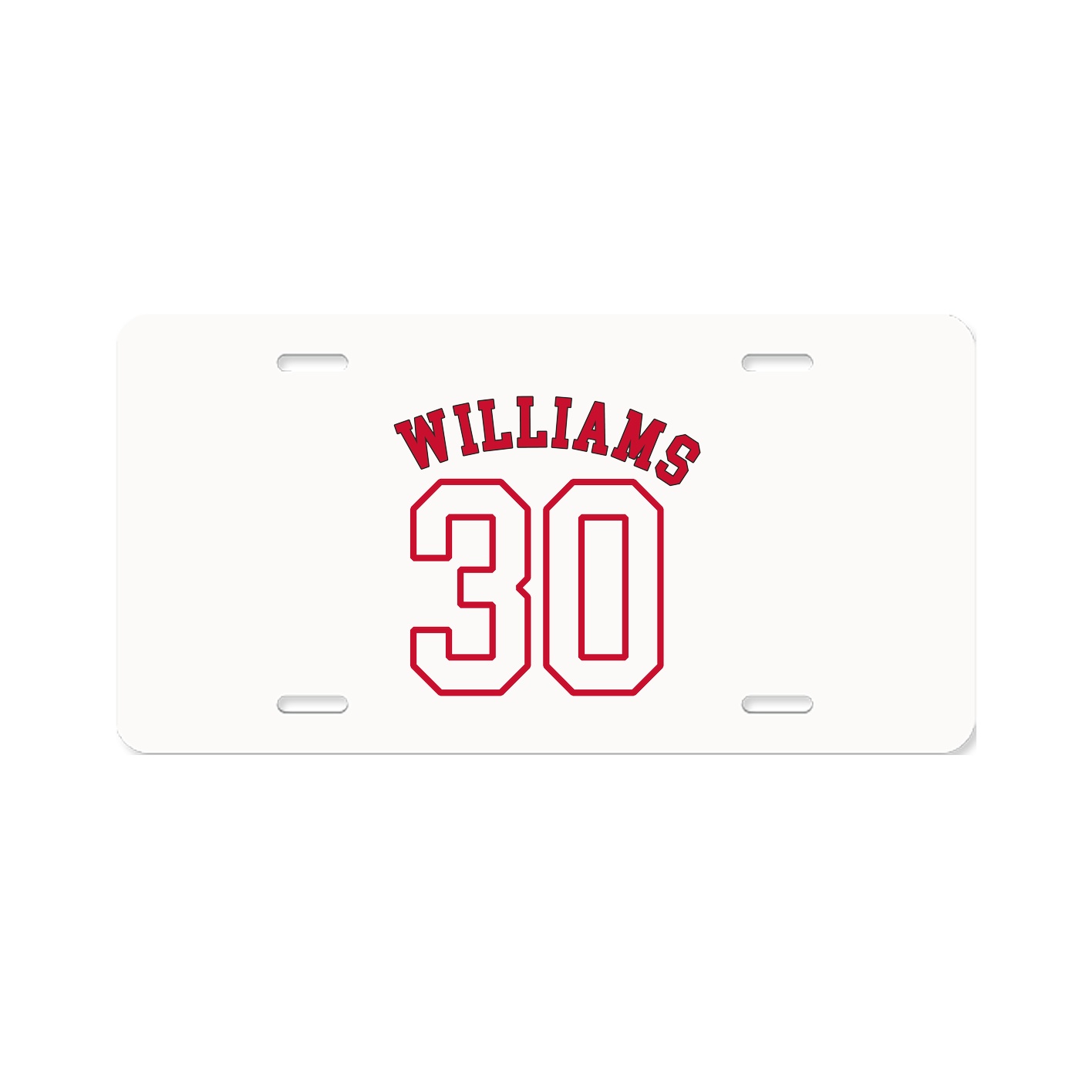 License Plate — Shirsey Arch in Classic