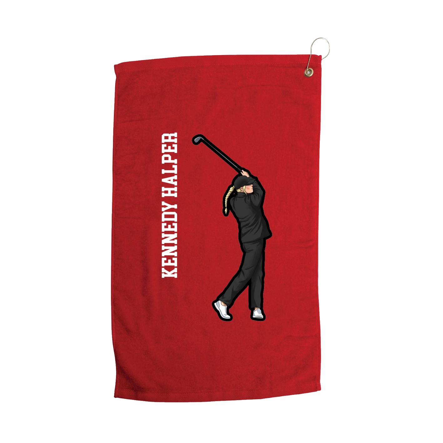 Terry Velour Golf Towel