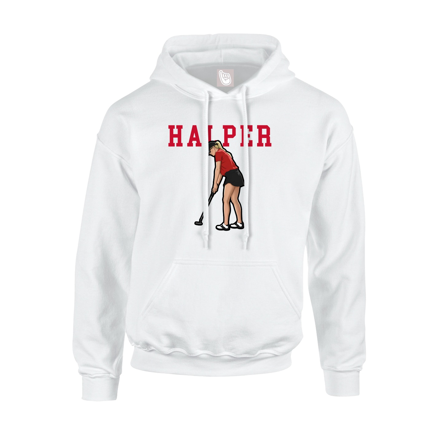 Hoodie — Shirsey in White