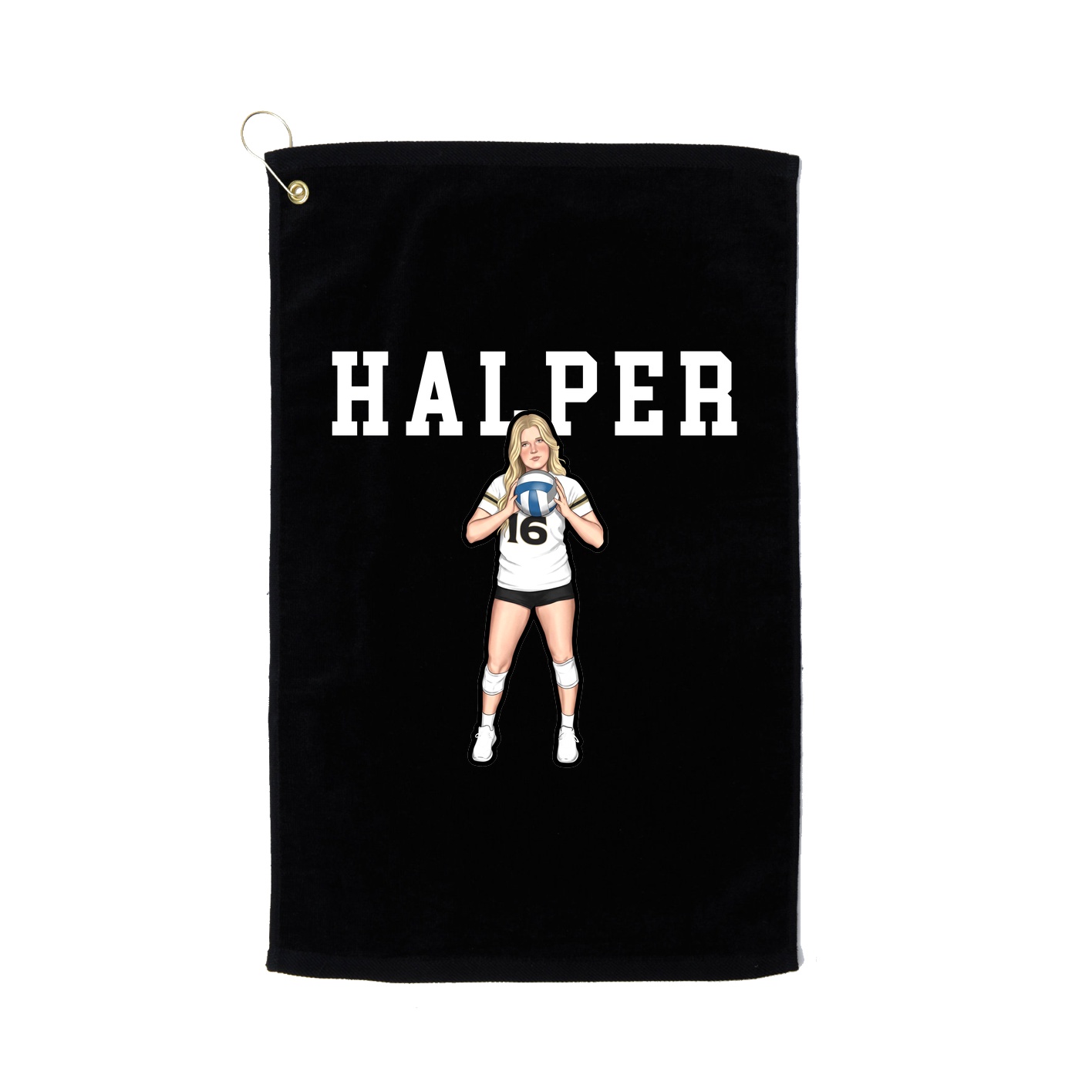 Golf Towel — Shirsey in Black