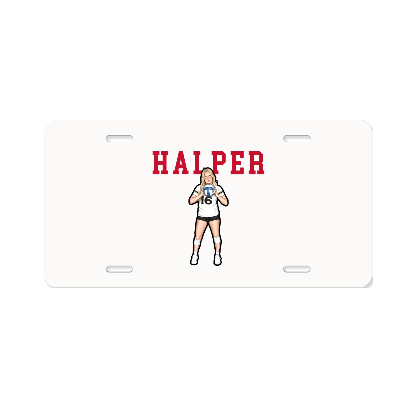 License Plate — Shirsey in Classic