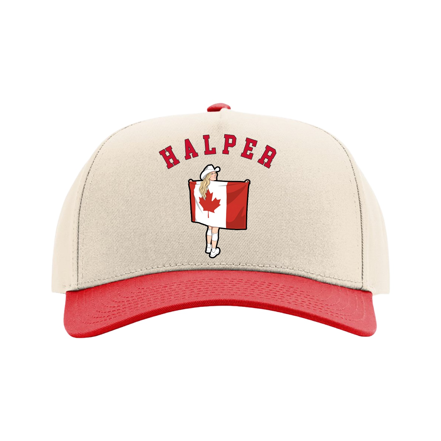 Full Fabric Five-Panel Champ Cap