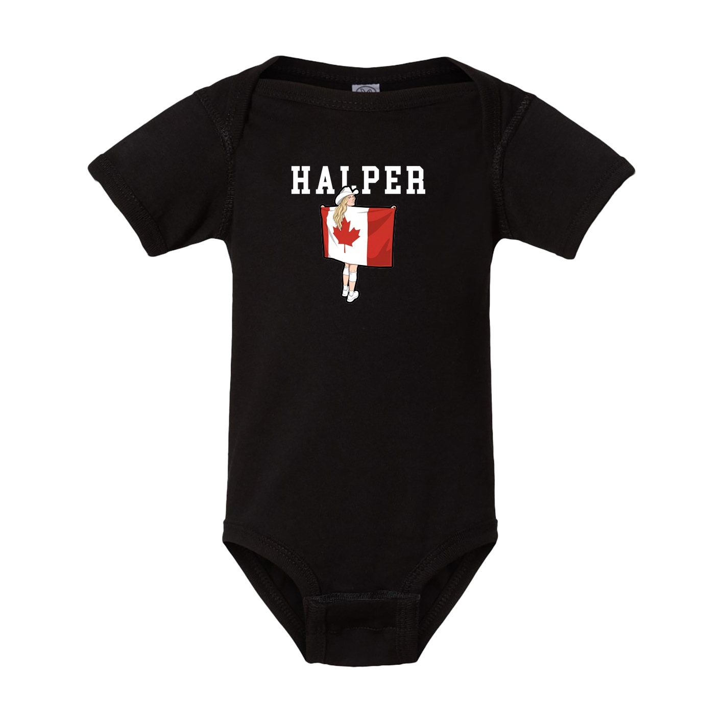 Baby Onesie — Shirsey in Black