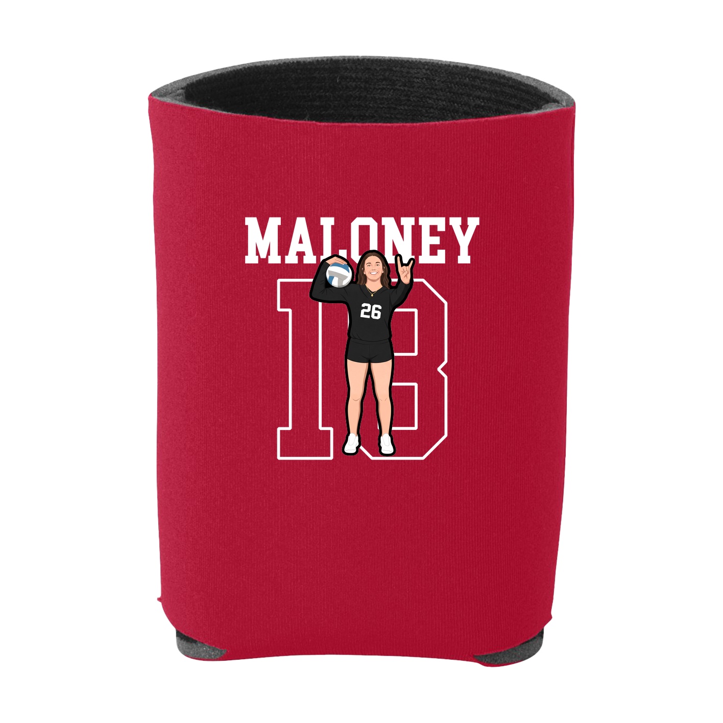 Can Holder — Shirsey in Red